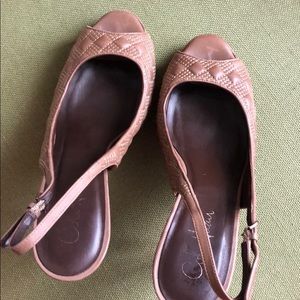 Cole Hagan Nike Air peep toe heels